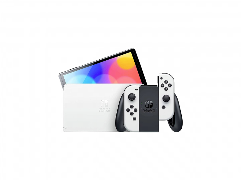 nintendo switch oled version weiss