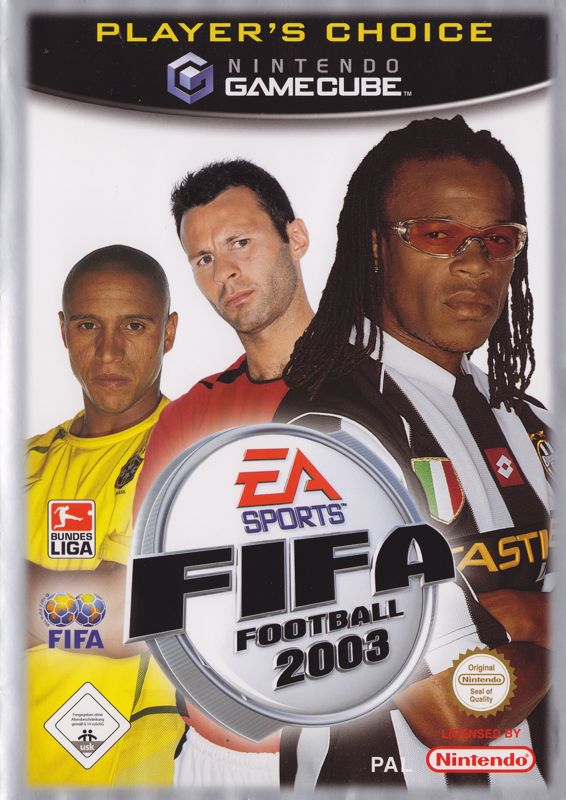 FIFA Soccer 2003 - GameCube Cover