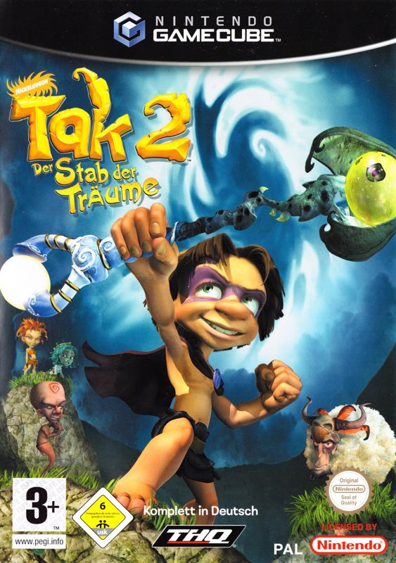 Tak 2: The Staff of Dreams - GameCube Cover
